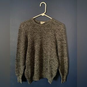 S. Borghi Italy Wool Metallic Vintage Sweater Size 40 - S/M